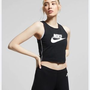 Black Nike Crop Top